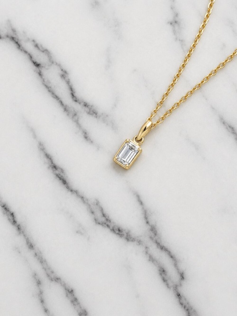 "Keaton" Lab 925 Necklace